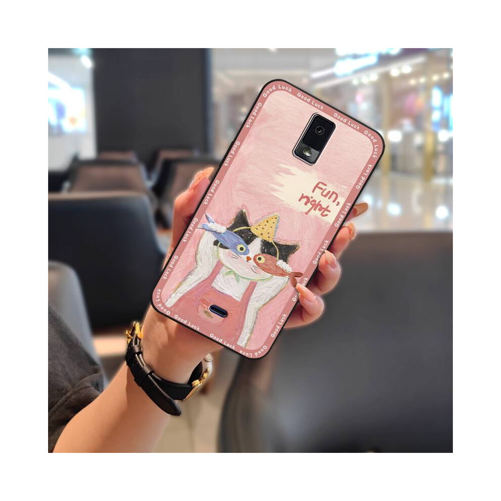 Blu View3/B140dl Phone Case Â Waterproof, Shockproof, Dustproof Tpu Cover With Cute Graffiti Design 9193271122135