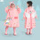 Imperméable rose léger pour enfants avec capuche (M) 8