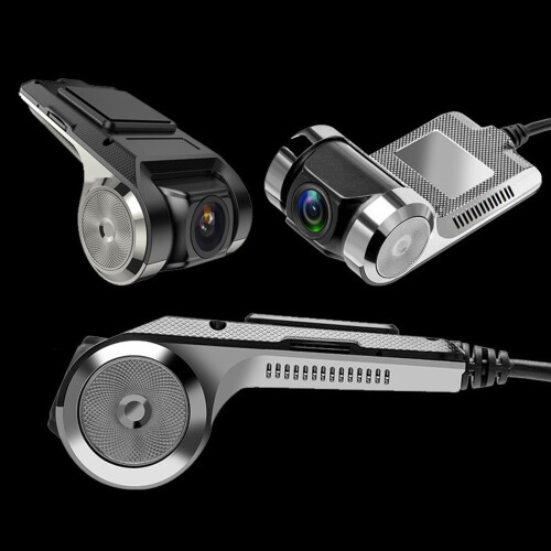 Dual Dash Cam for Android, 1080P, 170 Wide Angle, USB Car DVR 2
