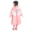 Imperméable rose léger pour enfants avec capuche (M) 12