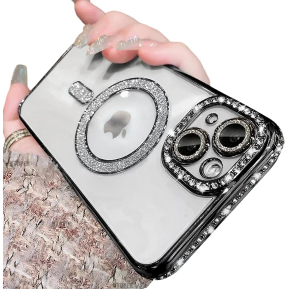 Iphone 14 Pro Glitter Diamond Electroplated Case 9122141679097