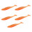 5 τεμάχια 10cm Paddle Tail Swimbaits Μαλακά δολώματα ψαρέματος για πέστροφα Walleye Τεχνητά 1