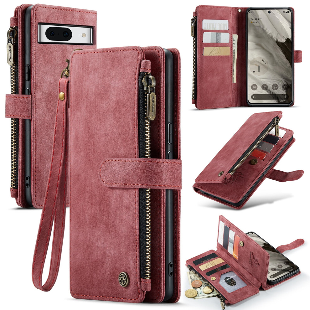 Caseme Wallet Case For Google Pixel 8 Â Pu Leather 9122141679752