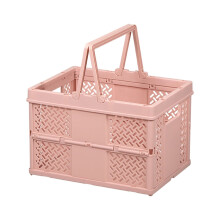 Panier de rangement et d'organisation pour l'école, panier de pique-nique, panier pour les courses au supermarché, panier pliable pour les légumes