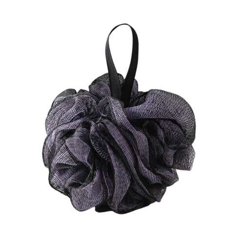 Δίχρωμο σφουγγάρι λούφα για ντους—μαλακό, αφράτο, κρεμαστό λουλούδι μπάνιου από 1