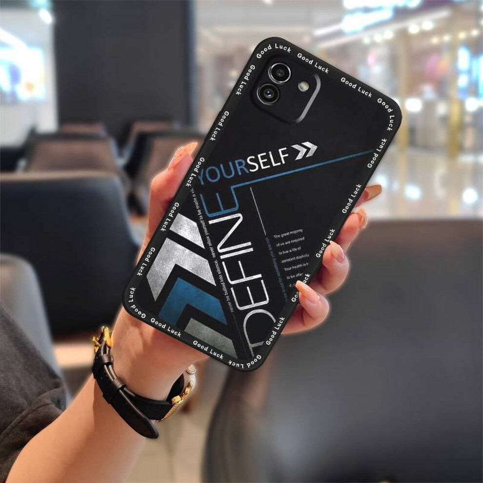 Phone Case Compatible With Samsung Galaxy A03 Global/Sm-A035f Â Anti-Knock, Dirt-Resistant, Soft Tpu Cartoon Design 9327961765597