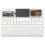 Rechargeable Bluetooth Keyboard For Mac Windows Android Ultra Slim Touchpad Wireless Keyboard Multi Device Connection Built In Touchpad With Rgb 2