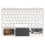 Rechargeable Bluetooth Keyboard For Mac Windows Android Ultra Slim Touchpad Wireless Keyboard Multi Device Connection Built In Touchpad With Rgb 3