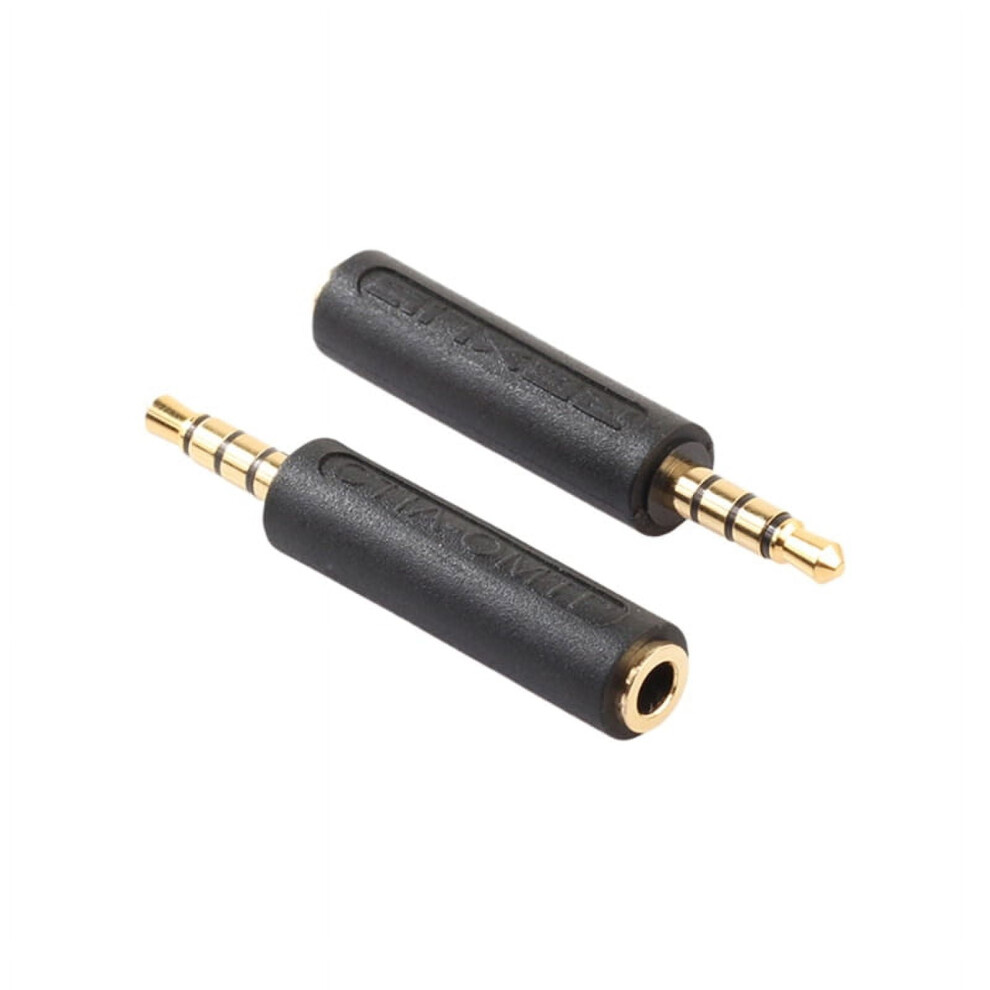 Estone 2 Pcs Omtp To Ctia / Ctia To Omtp Headset Audio Adapter 3.5Mm Earphone Converter Black 9353595676916