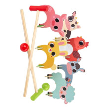 Kids Outdoor Croquet Game Cute Design 1 Set