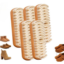 Rubber Shoe Brush,Suede Shoe Brush and Eraser,Gentle Dry Cleaning Suede Brush for Nubuck,Velvet Shoes,Boots,Bags,Jackets