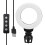 Live Streaming Lighting LED Ring Light Webcam Lighting Video Conference Lighting Dimmable Brightness Adjustable Color Temperature3Light Modes 2