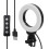 Live Streaming Lighting LED Ring Light Webcam Lighting Video Conference Lighting Dimmable Brightness Adjustable Color Temperature3Light Modes 6