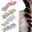 Soft Elastic Spiral Hair Ties for Thick Hair, 12 Pack 1