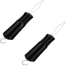 2-Pack Button Hook & Zipper Pull Helper – Adaptive Dressing Aid for Seniors, Arthritis, Weak Hands; Compatible with standard buttons and zippers