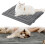 Self Warming Pet Bed for Cats and Dogs, Medium, Brown 1