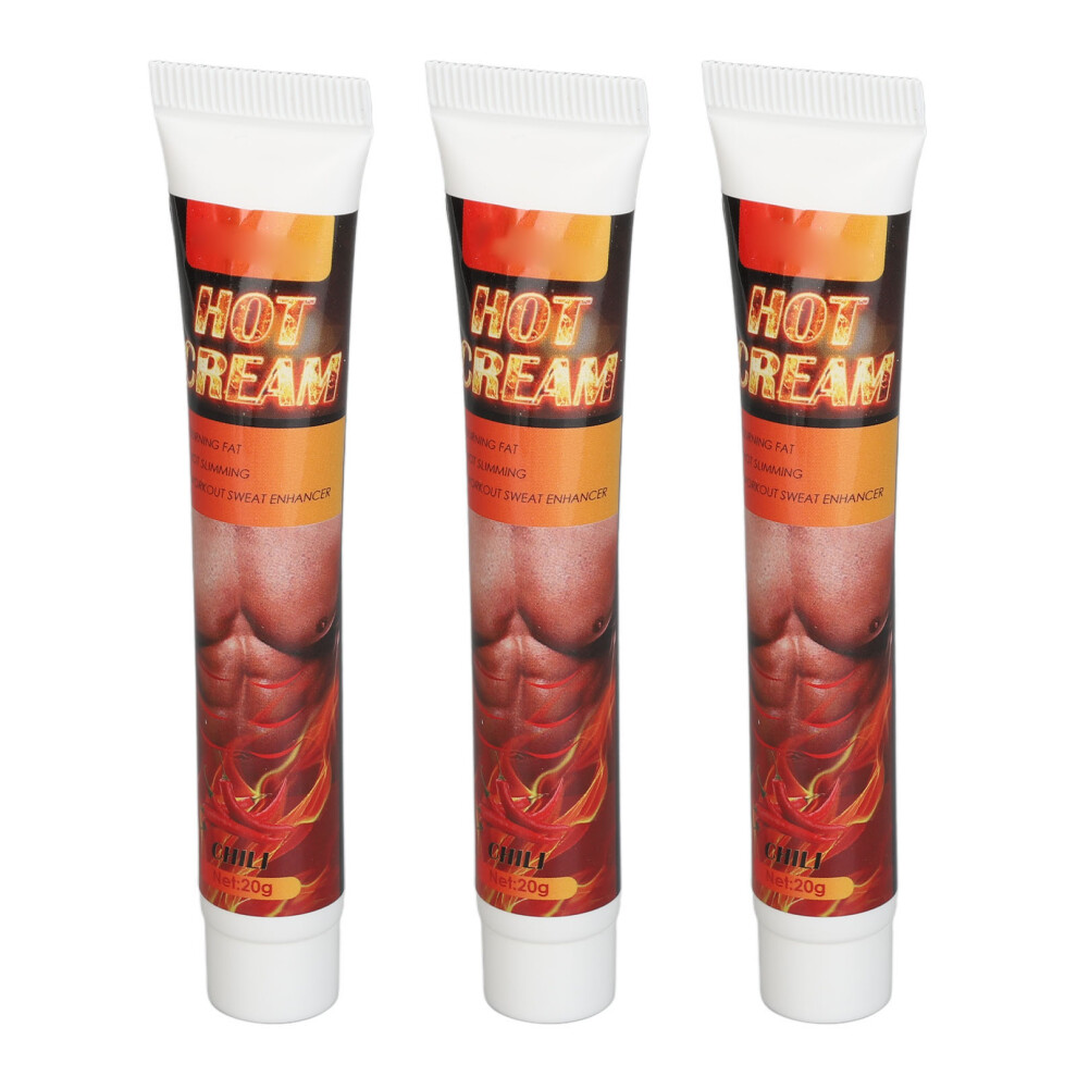 Cream 3Pcs 20G Belly Fat Burning Creme For Men, Abs Sculpting & Absorption