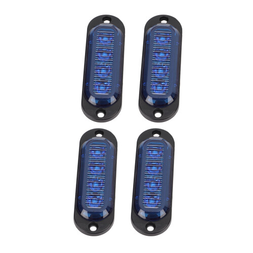 Surface Mount Strobe Light for Emergency Use, 16Different Flashing Patterns High-Performance Waterproof LED Warning Light, Easy Installation Flasher 2