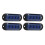Surface Mount Strobe Light for Emergency Use, 16Different Flashing Patterns High-Performance Waterproof LED Warning Light, Easy Installation Flasher 7