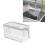 Crisp Vegetable Storage Bin Stackable Lettuce Container With Ventilation System Durable Handles Filterable Partition Refrigerator Organizer Boxes For 8