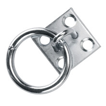 Durable Metal Horse Tie Ring Plate Rust Resistant for Horse Stall Stable Use