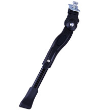 Aluminum Alloy Bike Kickstand, Adjustable Center Mount For Customized Fit, Easy Installation For Quick Use, Non-slip Rubber Foot Pad For Secure