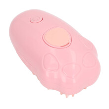 Pet Grooming Brush Electric Wet Dry Bath Massage Hair Remover Roseate