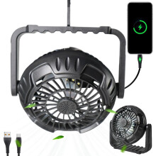 Alsidig lanterne med flere strømforsyninger, solcelledrevet genopladelig lampe til nødcampingudstyr, ideel til backpacking og udendørs eventyr