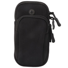 Sweatpoof Cell Phone Sleeve, Stretch Resistant Shock Absorbing Pouch for Devices Under6Inches, Ideal for Gym Fitness and Cycling