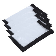 Angelhaken-Schutz aus PVC, transparent, 4er