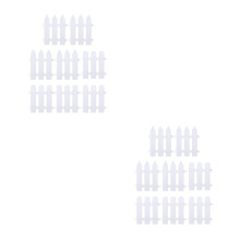 16Pièces Mini Clôture En Plastique Pour Aménagement Extérieur