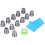 Russian Icing Nozzle Tools, Easy Cleaning: Smoothing Surfaces, Cake Decorating Tool Multipacks, Simple Operation: Easy to Squeeze, Use, Operate, Wide 6