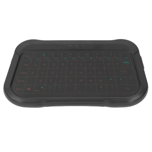 Rechargeable Battery Plug And Play Wireless Mini Keyboard Touchpad Functionality Auto Sleep Mode Backlit Small Wireless Keyboard LED Backlit Design 1