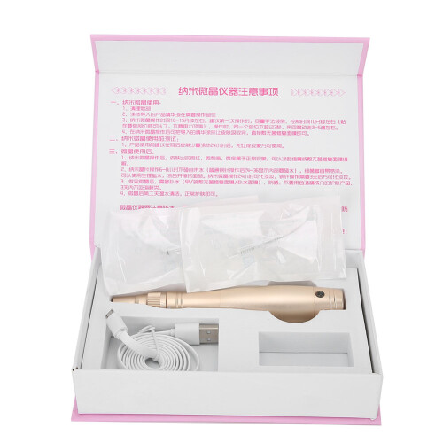 Εργαλείο περιποίησης δέρματος Microneedling Pen με ρυθμιζόμενες λειτουργίες, ανώδυνος 1