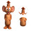 Cartoon Empty Plastic Bottle Toy, Versatile Home Decor, 100g 9