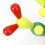 Ξύλινο παιχνίδι στοίβαξης Montessori Toys Rainbow Cactus με στοιχεία παζλ ισορροπίας και 6