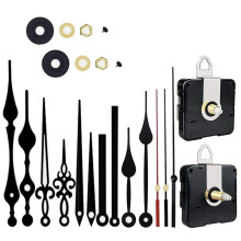 Silent Shaft Movement and Pointer Quartz Long Shaft Clock Movement Kit DIY Wall Clock Repair Clock Mechanism Replacement