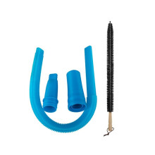 Kit de 2 Peças para Limpeza de Saída de Ar de Secadora e Escova para Fiapos de Secadora, Acessório para Mangueira de Aspirador de Pó e Escova