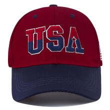 2024 Ny amerikansk flagga broderad bomullssnapback-keps, unisex patriotisk justerbar pappakeps kompatibel med USA-teman