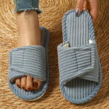 Willtoo ortopædiske hjemmesko til kvinder med svangstøtte, memory foam, åben tå – kompatibel med plantar fasciitis lindring