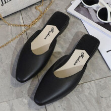 Scarpe da donna Willtoo in pelle con tacco basso - Ciabatte slip-on con punta quadrata chiusa e cinturino posteriore - Comode e casual, per l'uso