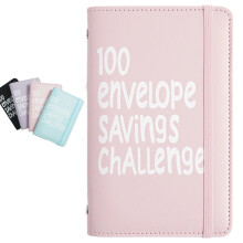 100-Day Money Saving Challenge Coin Envelope Set – Budget Tracker with 100 Labeled Cash Envelopes, Financial Goal Organizer for Cash Stuffing &