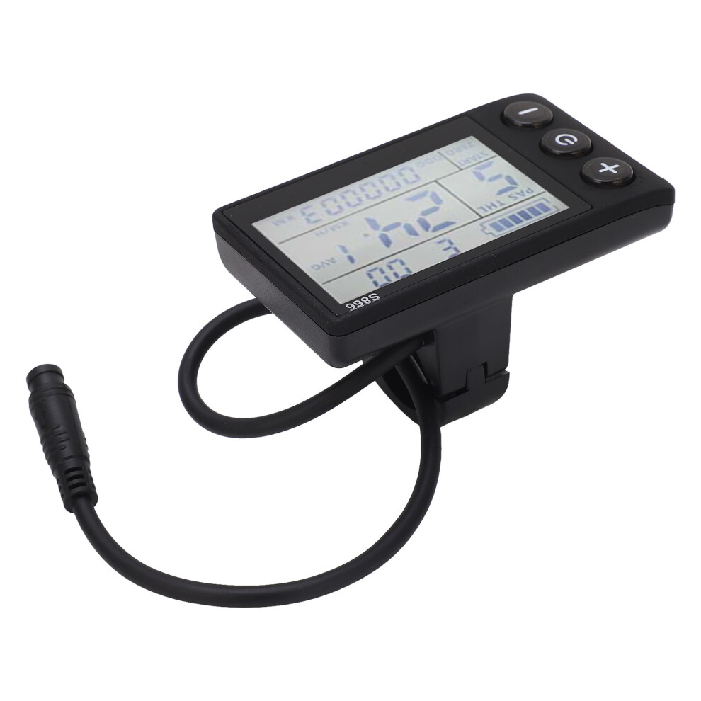 Lcd Display For Electric Scooter & Bike Waterproof 24V-60V 7641388753930