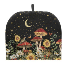 Mushroom Tea Cozies for Kettle & Teapot – Insulated, Fade-Resistant, with Hanging Ring, Compatible with Standard Sizes