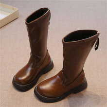 Children's Boots, Single Boots, Long Boots With Zip Ties, Long Boots
