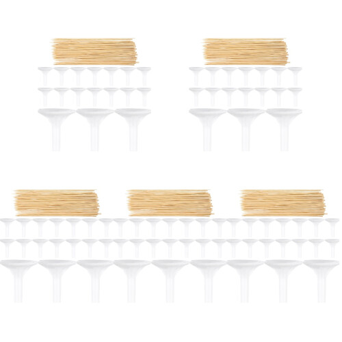 450Ensembles Porte Bamboo Pour Fêtes DIY