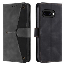 Google Pixel 9a 6,3" Brieftaschenhülle – Magnetische Klapphülle mit Kartenfächern, Aufstellfunktion, stoßfestem TPU, abnehmbarer Handschlaufe,