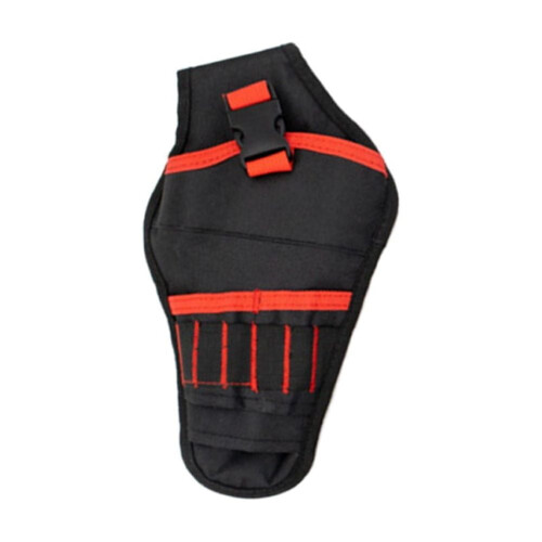 Heavy-Duty Drill Holster with Bit Pouch - FOR Durable Tool Storage Solution! - Tool Belt, Power Drill Accessories, Drill Holder