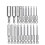 Σετ τρυπανιών με κλειδί Allen Hex20PCS για ηλεκτρικό κατσαβίδι και κιτ εργαλείων 1
