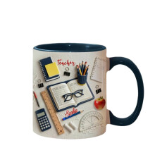 Personalized Sewing Accent Mug – Custom Name Coffee Cup for Women, Mom & Sisters – Compatible with Love Sewing